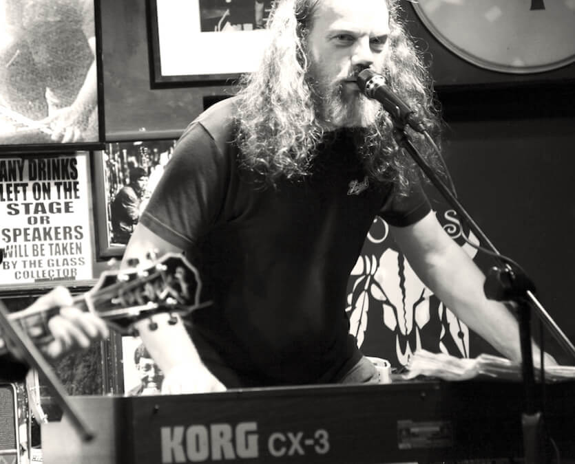 Nigel performing live